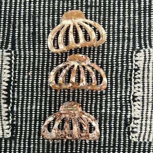 Set of 3 Anthropologie Hair Clips